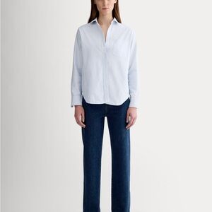 Everlane The Way High Jean Organic Cotton in Vintage Indigo Size 29 Long (29")